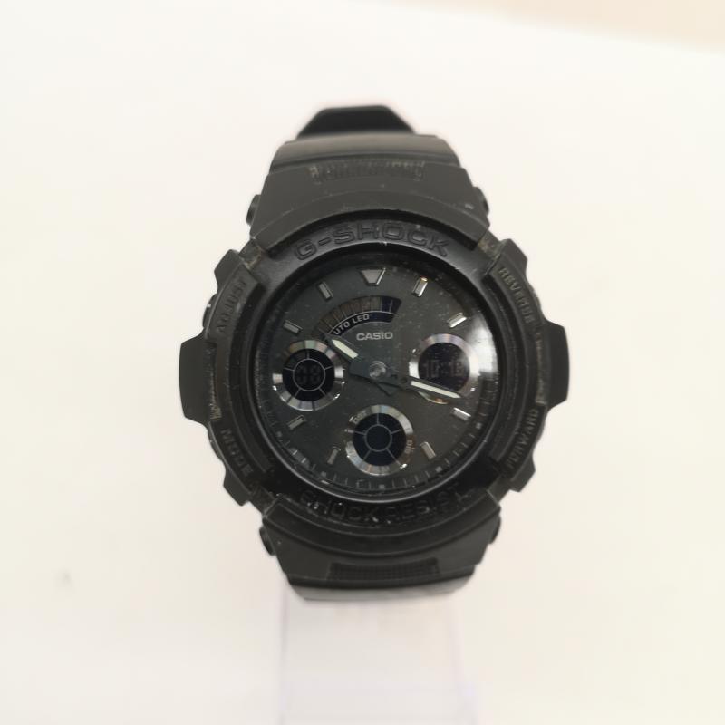 ジーショック G-SHOCK 腕時計 アナログ（クォーツ式） CASIO カシオ AW-591BB アナデジ クォーツ 腕時計 - 黒 / ブラック / black メンズ USED 古着 中古 50168080