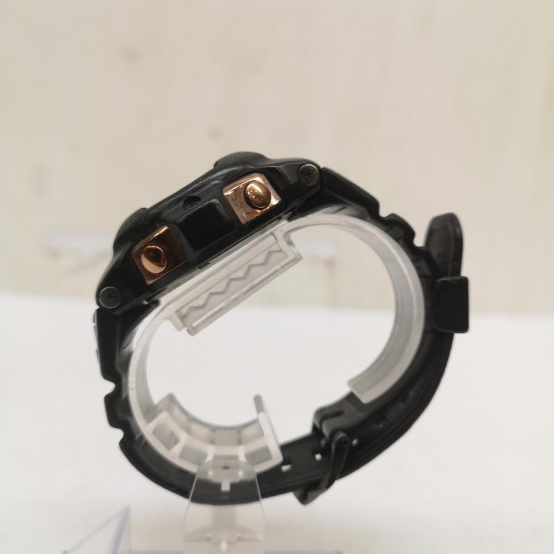ジーショック G-SHOCK 腕時計 アナログ（クォーツ式） GS-1100BR 電波ソーラー クロノグラフ ラウンド ステンレス 腕時計 Y2K - 黒 / ブラック / black X 金 / ゴールド / gold color メンズ USED 古着 中古 50168081