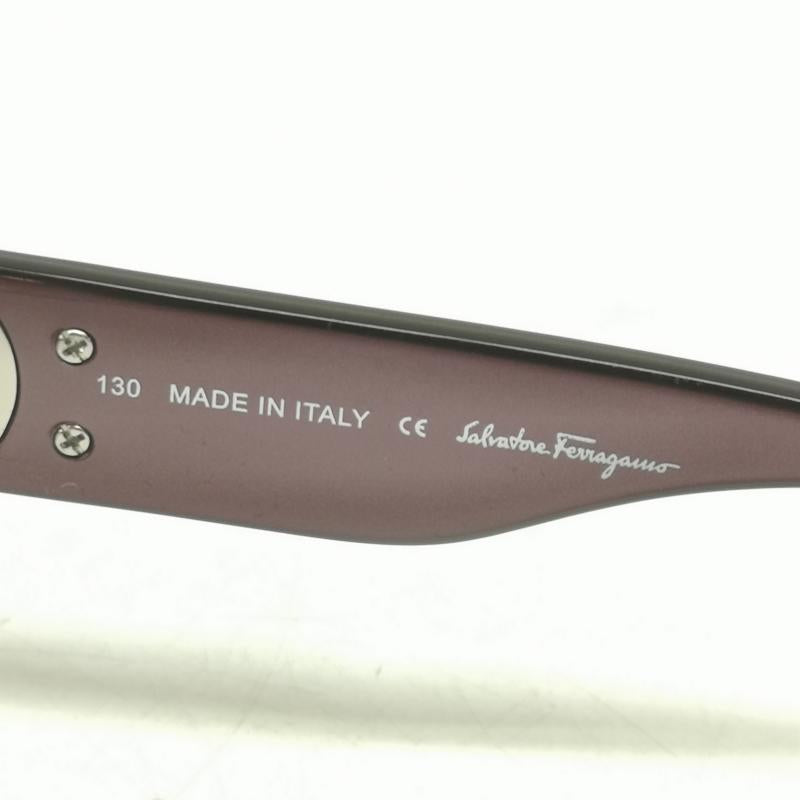 サルヴァトーレフェラガモ Salvatore Ferragamo めがね・サングラス サングラス ガンチーニ柄 サングラス SF608SA 513 130 - 紫 / パープル / purple レディース USED 古着 中古 50168082