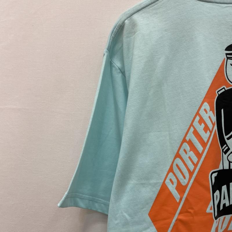 パレス PALACE Tシャツ 半袖 Porter Tri Ferg Bell Boy T-Shirt 吉田カバン コラボ M 水色 / ライトブルー / メンズ USED 古着 中古 50168083