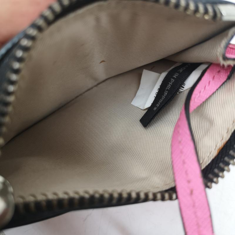 マークジェイコブス MARCJACOBS 財布 コンパクト財布 ザ スナップショット トップ ジップ マルチ ウォレット - 桃 / ピンク / pink レディース USED 古着 中古 50168084