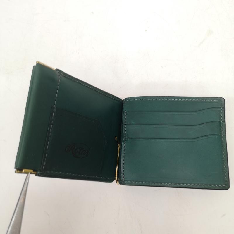 ローター ROTAR 財布 コンパクト財布 Smart Money Clip マネークリップ 財布 - 緑 / グリーン / green メンズ USED 古着 中古 50168085