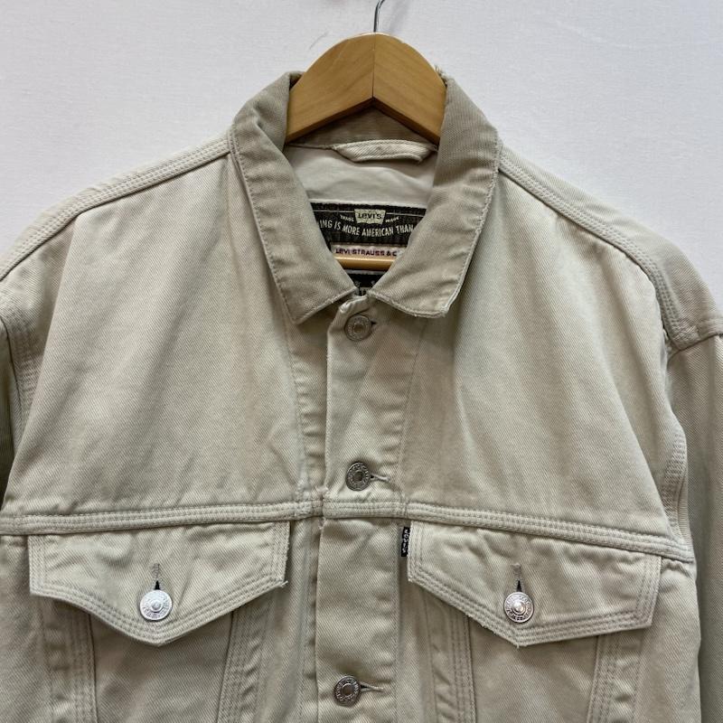 リーバイス Levi s ジャケット、上着 ジャケット、ブレザー 90s トラッカー ジャケット ユーロ リーバイス S ベージュ / ベージュ / beige メンズ USED 古着 中古 50168087