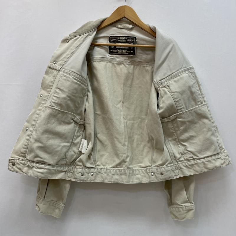 リーバイス Levi s ジャケット、上着 ジャケット、ブレザー 90s トラッカー ジャケット ユーロ リーバイス S ベージュ / ベージュ / beige メンズ USED 古着 中古 50168087