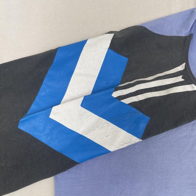 アディダス adidas Tシャツ 半袖 90s サッカー アルゼンチン代表 ヴィンテージ トレーニング Tシャツ 3 水色 / ライトブルー / メンズ USED 古着 中古 50168088