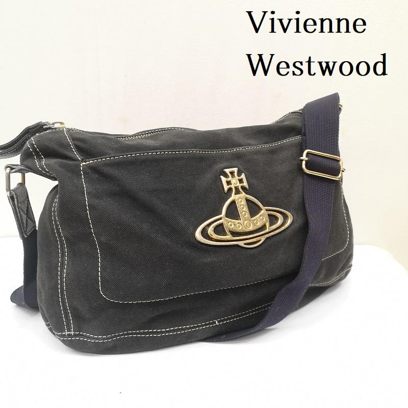ヴィヴィアンウエストウッド Vivienne Westwood ショルダーバッグ ショルダーバッグ エッジウェア オーブ ショルダーバッグ - 黒 / ブラック / black レディース USED 古着 中古 50168091