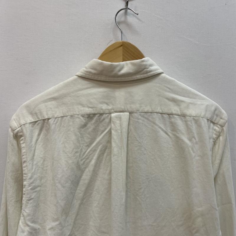 ポロラルフローレン POLO RALPH LAUREN シャツ、ブラウス 長袖 90s コーデュロイ ボタン ダウン シャツ M 白 / ホワイト / white メンズ USED 古着 中古 50168092