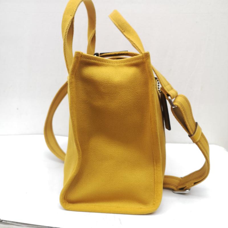 コーチ COACH ハンドバッグ ハンドバッグ 2WAY CARGO TOTE 26 CP164 トートバッグ ハンド ショルダー バッグ - 黄 / イエロー / yellow レディース USED 古着 中古 50168097