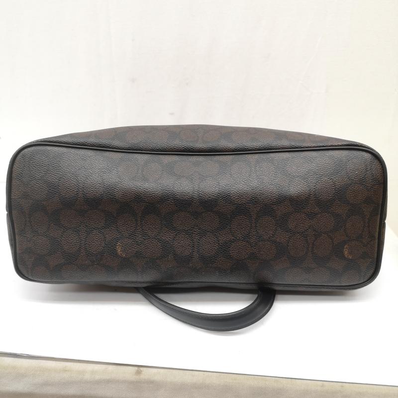 コーチ COACH トートバッグ トートバッグ ギャラリー シグネチャー トートバッグ CW381 - 茶 / ブラウン / brown レディース USED 古着 中古 50168098