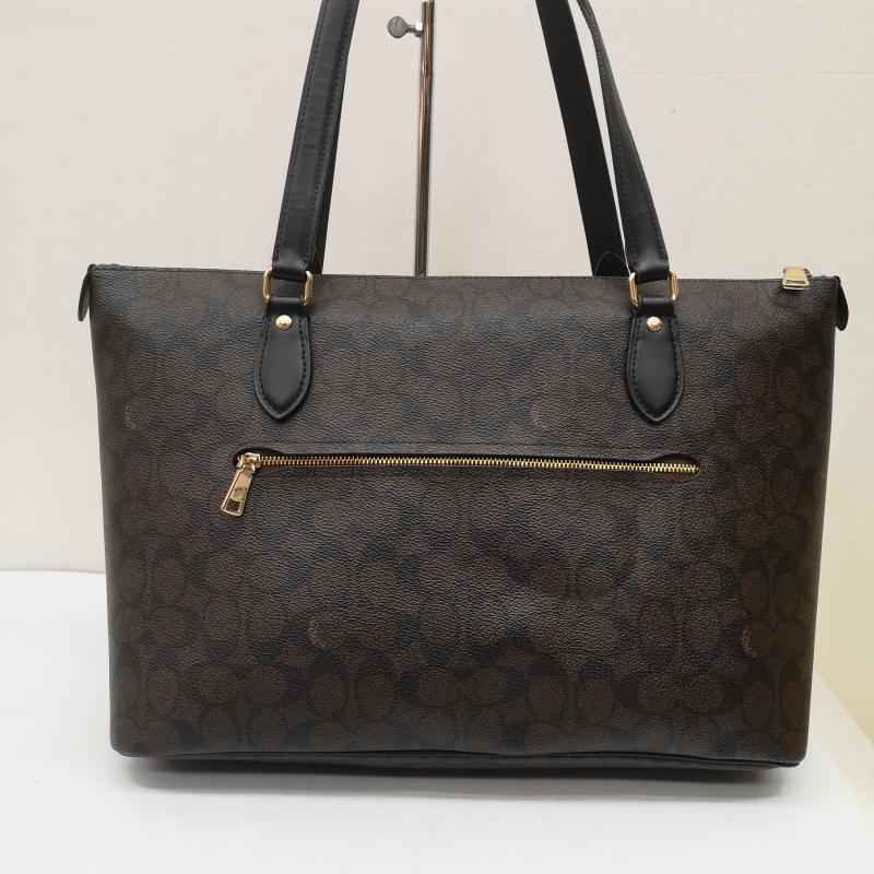 コーチ COACH トートバッグ トートバッグ ギャラリー シグネチャー トートバッグ CW381 - 茶 / ブラウン / brown レディース USED 古着 中古 50168098