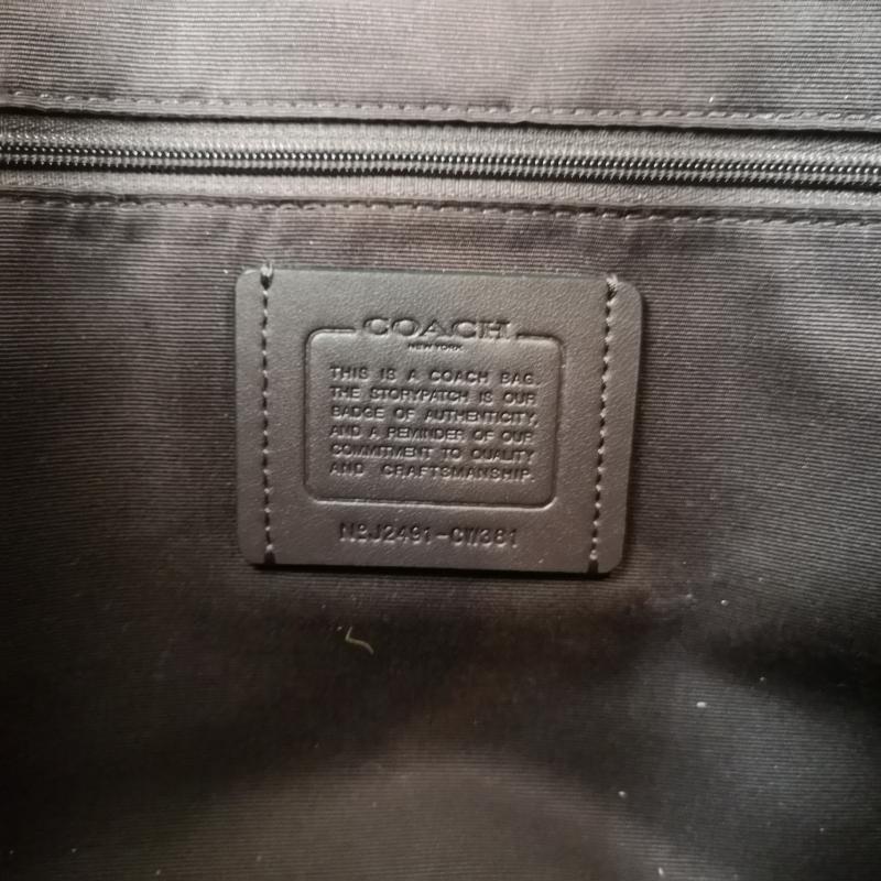 コーチ COACH トートバッグ トートバッグ ギャラリー シグネチャー トートバッグ CW381 - 茶 / ブラウン / brown レディース USED 古着 中古 50168098