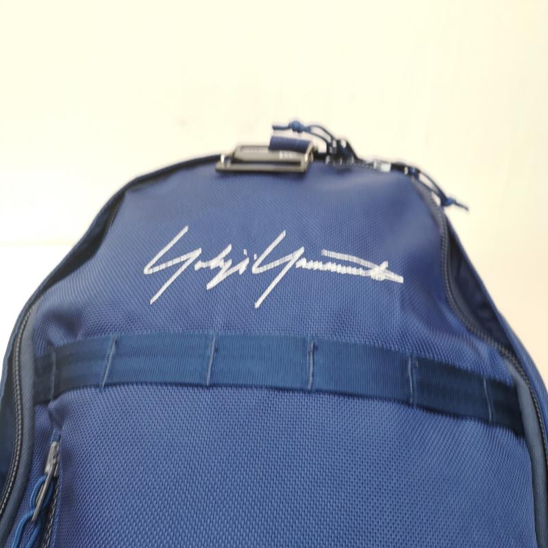 ヨウジヤマモト Yohji Yamamoto リュックサック、デイパック リュックサック、デイバッグ New Era バックパック リュック - 青 / ブルー / blue メンズ USED 古着 中古 50168102