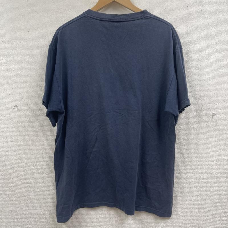 ステューシー STUSSY Tシャツ 半袖 00s メキシコ製 FRESH GEAR FOR BUSTIN YOUR OWN GROOVE Tシャツ L 紺 / ネイビー / navy メンズ USED 古着 中古 50168105