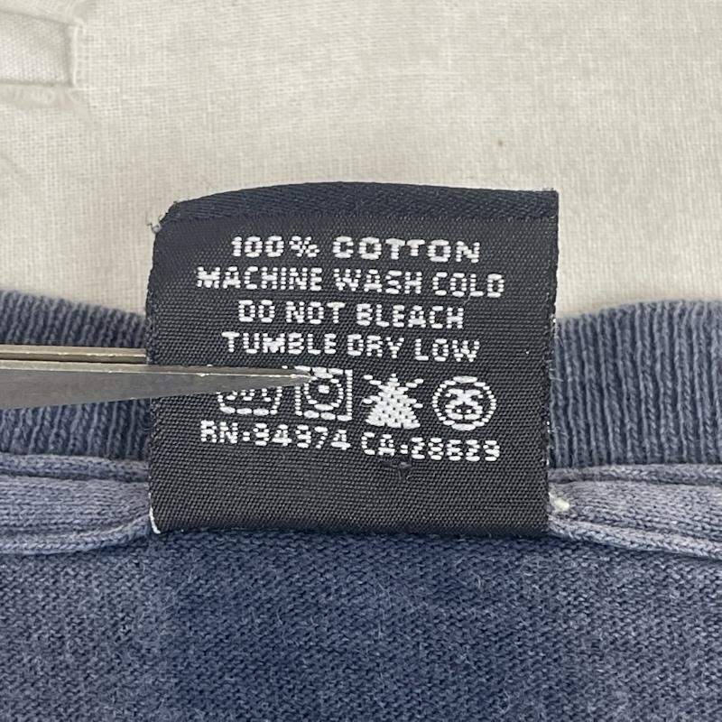 ステューシー STUSSY Tシャツ 半袖 00s メキシコ製 FRESH GEAR FOR BUSTIN YOUR OWN GROOVE Tシャツ L 紺 / ネイビー / navy メンズ USED 古着 中古 50168105