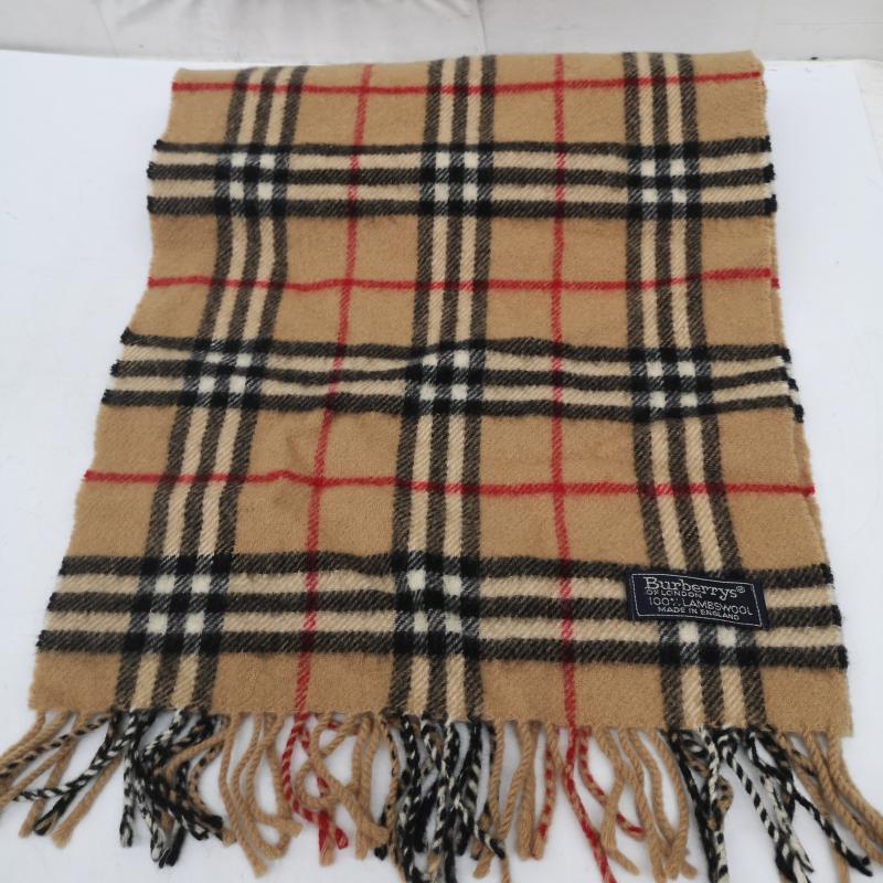 バーバリー BURBERRY マフラー マフラー ノバチェック ウール マフラー イングランド製 - ベージュ / ベージュ / beige レディース USED 古着 中古 50168106