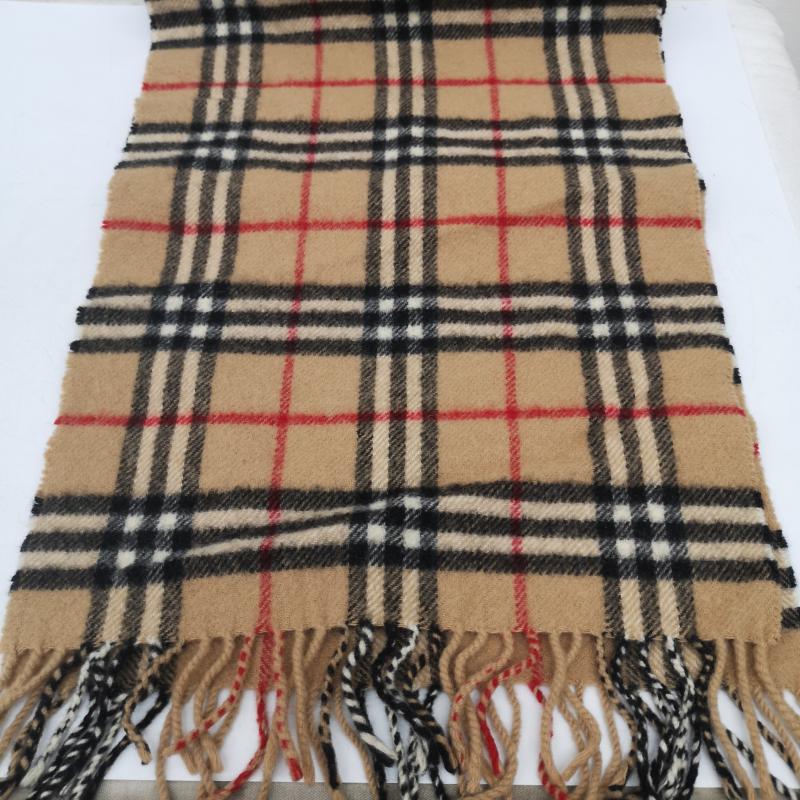 バーバリー BURBERRY マフラー マフラー ノバチェック ウール マフラー イングランド製 - ベージュ / ベージュ / beige レディース USED 古着 中古 50168106