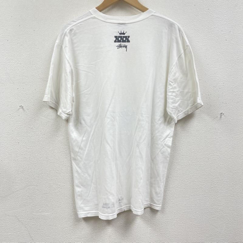 ステューシー STUSSY Tシャツ 半袖 00s メキシコ製 TOWER RECORDS コラボ プリント Tシャツ M 白 / ホワイト / white メンズ USED 古着 中古 50168107