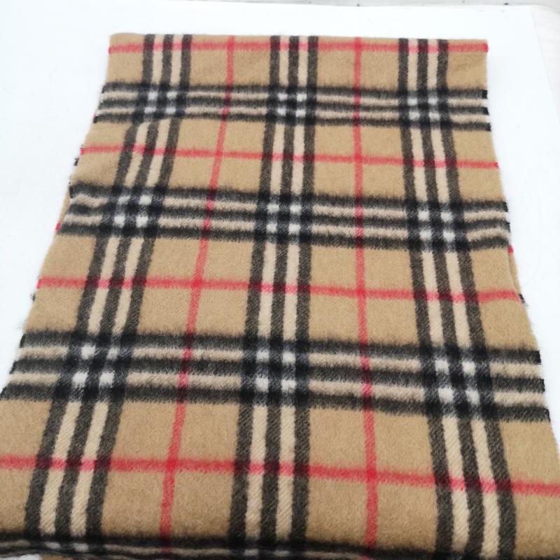 バーバリー BURBERRY マフラー マフラー カシミヤ カシミア 100％ ノバチェック マフラー イングランド製 - ベージュ / ベージュ / beige レディース USED 古着 中古 50168108