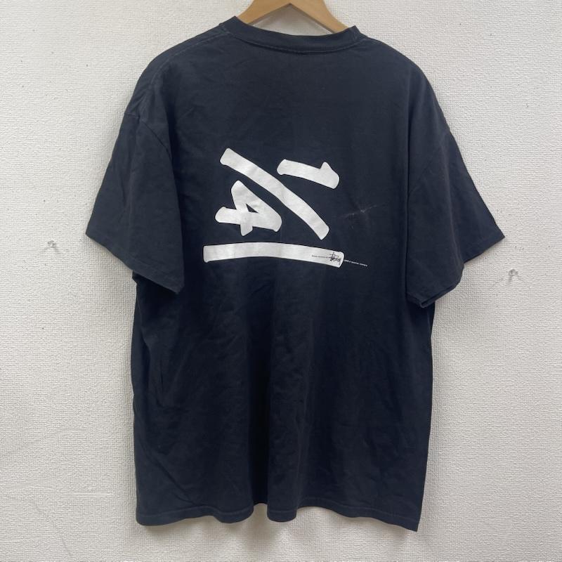 ステューシー STUSSY Tシャツ 半袖 00s メキシコ製 25th Anniversary 1/4 プリント Tシャツ XL 黒 / ブラック / black メンズ USED 古着 中古 50168112