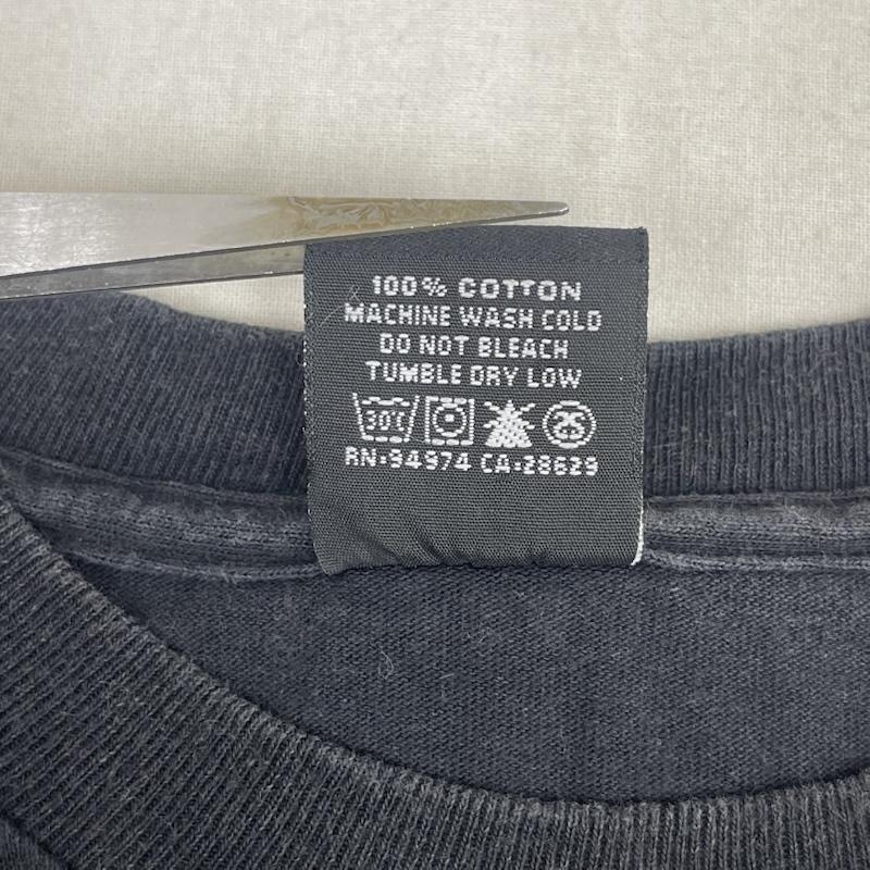 ステューシー STUSSY Tシャツ 半袖 00s メキシコ製 25th Anniversary 1/4 プリント Tシャツ XL 黒 / ブラック / black メンズ USED 古着 中古 50168112