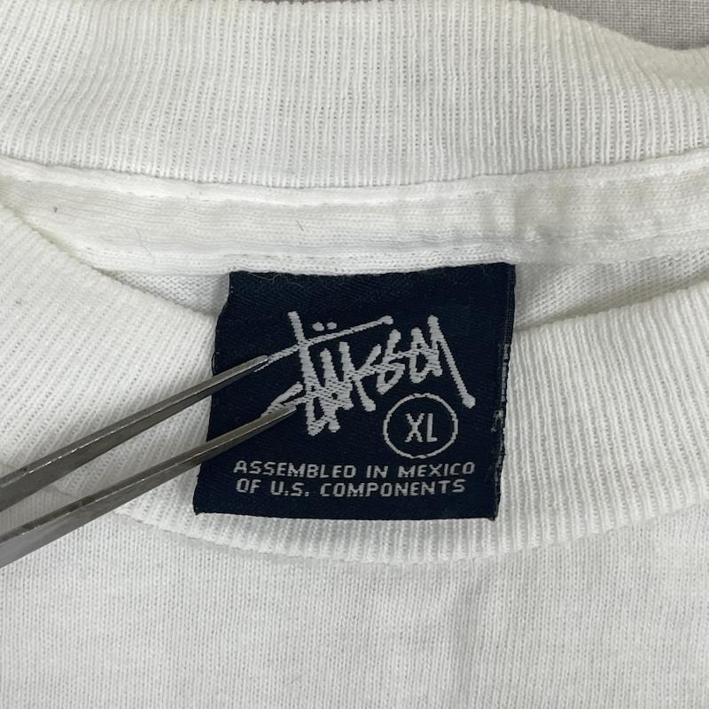 ステューシー STUSSY Tシャツ 半袖 90s 00s ONE WORLD ONE LOVE Melodious Riddim Tシャツ XL 白 / ホワイト / white メンズ USED 古着 中古 50168115