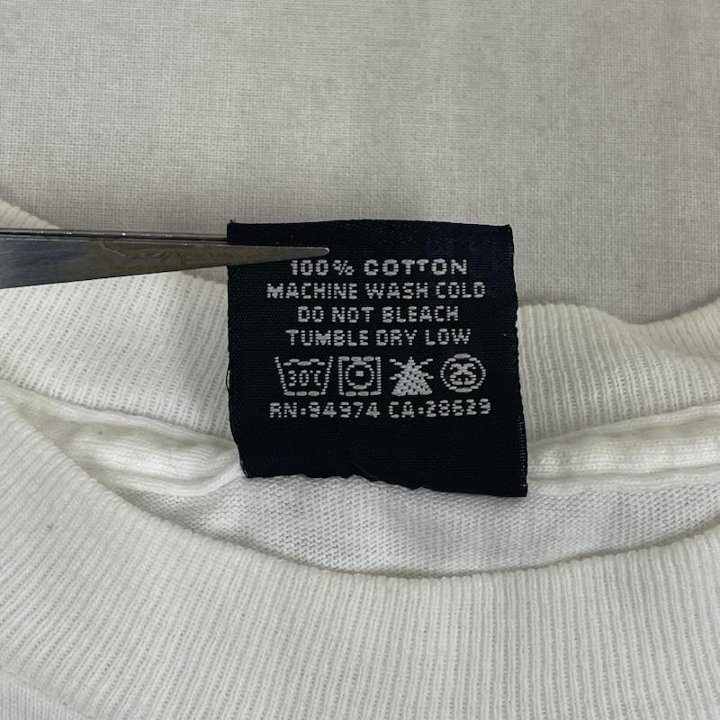 ステューシー STUSSY Tシャツ 半袖 90s 00s ONE WORLD ONE LOVE Melodious Riddim Tシャツ XL 白 / ホワイト / white メンズ USED 古着 中古 50168115
