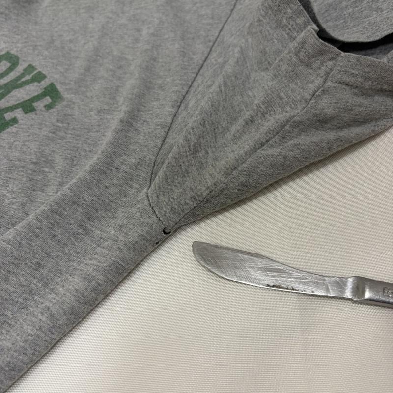 古着 USED Tシャツ 半袖 Cheech & Chong UP IN SMOKE movie Tシャツ gray L カレッジ風デザイン L プリント X キャラクター 灰 / グレー / gray メンズ USED 古着 中古 50168116