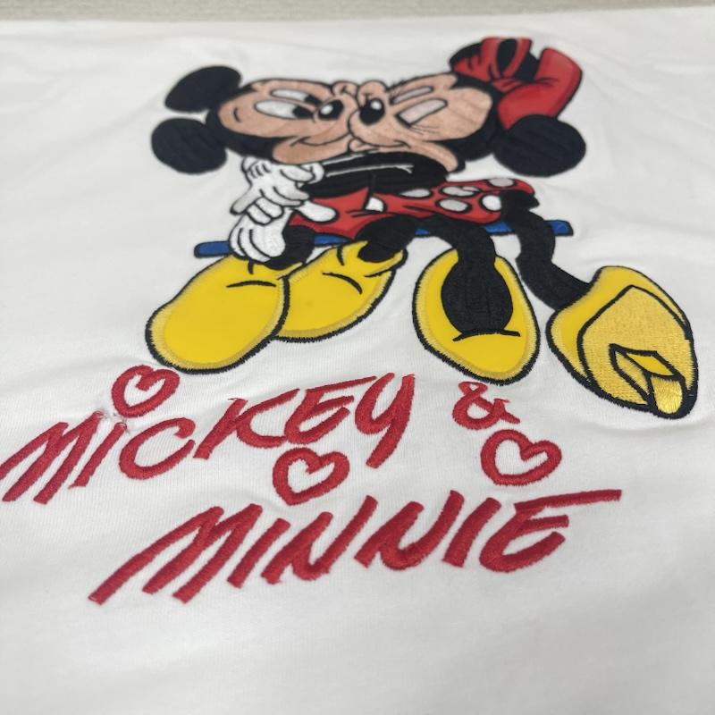 古着 USED Tシャツ 半袖 90s MICKEY INC.ヴィンテージ ディズニー イラスト Tシャツ L 白 / ホワイト / white メンズ USED 古着 中古 50168121