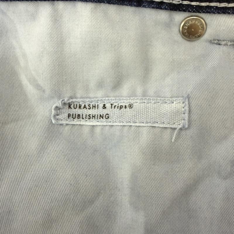 古着 USED パンツ デニム、ジーンズ KURASHI&Trips PUBLISHING ストレートデニムパンツ indigo M M 無地 インディゴ / インディゴ / Indigo レディース USED 古着 中古 50168122