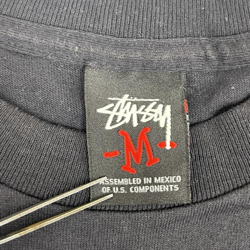 ステューシー STUSSY Tシャツ 半袖 Youth Brigade メキシコ製 フォトプリント Tシャツ カットソー M 黒 / ブラック / black メンズ USED 古着 中古 50168123