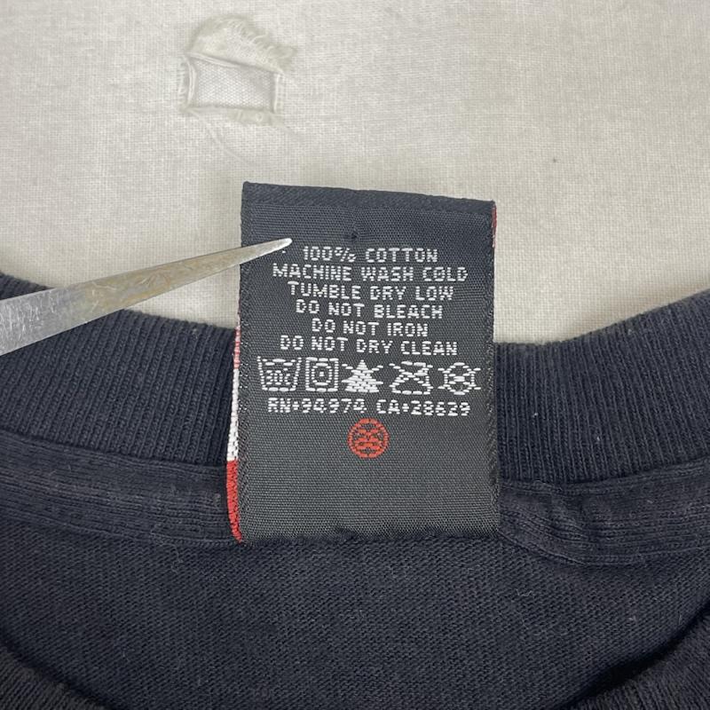 ステューシー STUSSY Tシャツ 半袖 Youth Brigade メキシコ製 フォトプリント Tシャツ カットソー M 黒 / ブラック / black メンズ USED 古着 中古 50168123