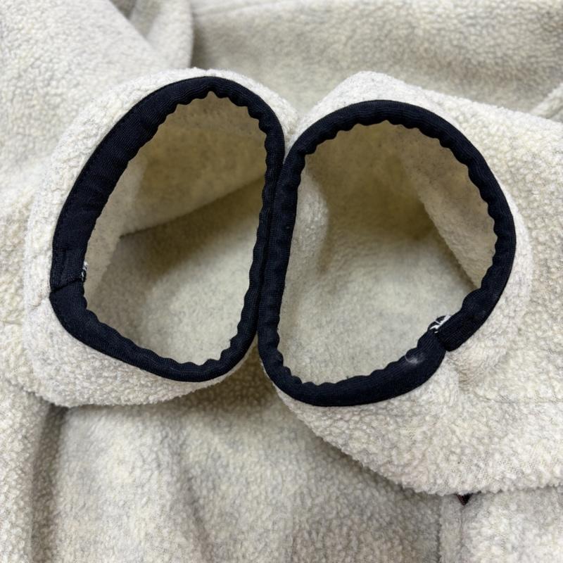 ウールリッチ WOOLRICH トレーナー 長袖 90s 00s パイピング ハーフスナップ フリース プルオーバー POLARTEC ポーラテック ヴィンテージ XL ワンポイント X ロゴ、文字 アイボリー / アイボリー / X 黒 / ブラック / black メンズ USED 古着 中古 50168126