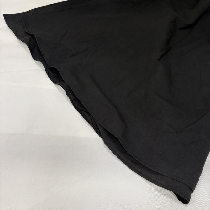 古着 USED ワンピース ロングスカート TUTIE ツチエ リネン混 Aライン ふんわりコットンリネンワンピース black 0625at63705 - 無地 黒 / ブラック / black レディース USED 古着 中古 50168129