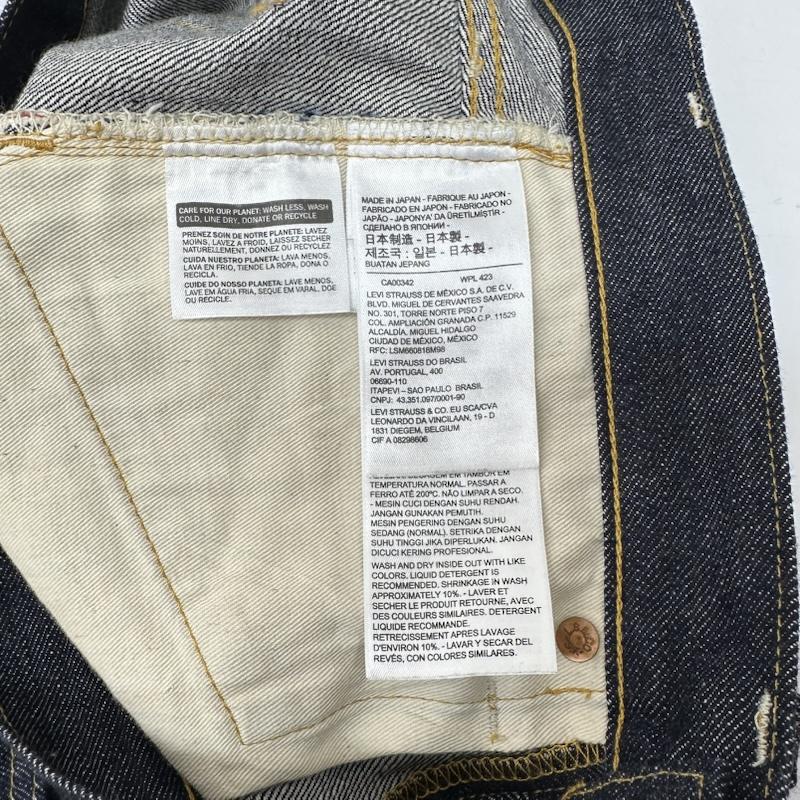 リーバイス Levi s パンツ デニム、ジーンズ LVC 47年 501XX ボタンフライ セルビッチ デニム パンツ 47501-0200 30インチ インディゴ / インディゴ / Indigo メンズ USED 古着 中古 50168136