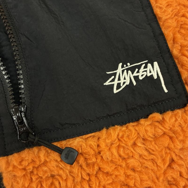 ステューシー STUSSY ジャケット、上着 ジャンパー、ブルゾン 22AW Sherpa Vest 118056 シェルパ フリース ベスト リバーシブル XL メンズ USED 古着 中古 50168138