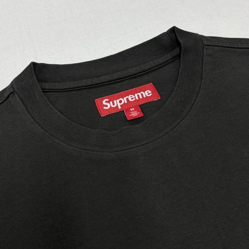 シュプリーム Supreme Tシャツ 半袖 26SS S/S ラインストーン スクリプト RhineStone Script バックロゴ プリント 半袖 Tシャツ L ロゴ、文字 X プリント 黒 / ブラック / black メンズ USED 古着 中古 50168146