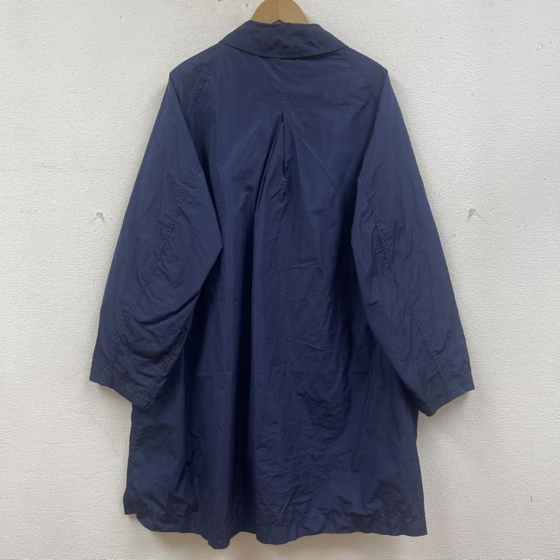 ダントン Danton コート コート一般 テンカラー コート ポリエステル ハーフ コート fa22-112-01 40 紺 / ネイビー / navy メンズ USED 古着 中古 50168151