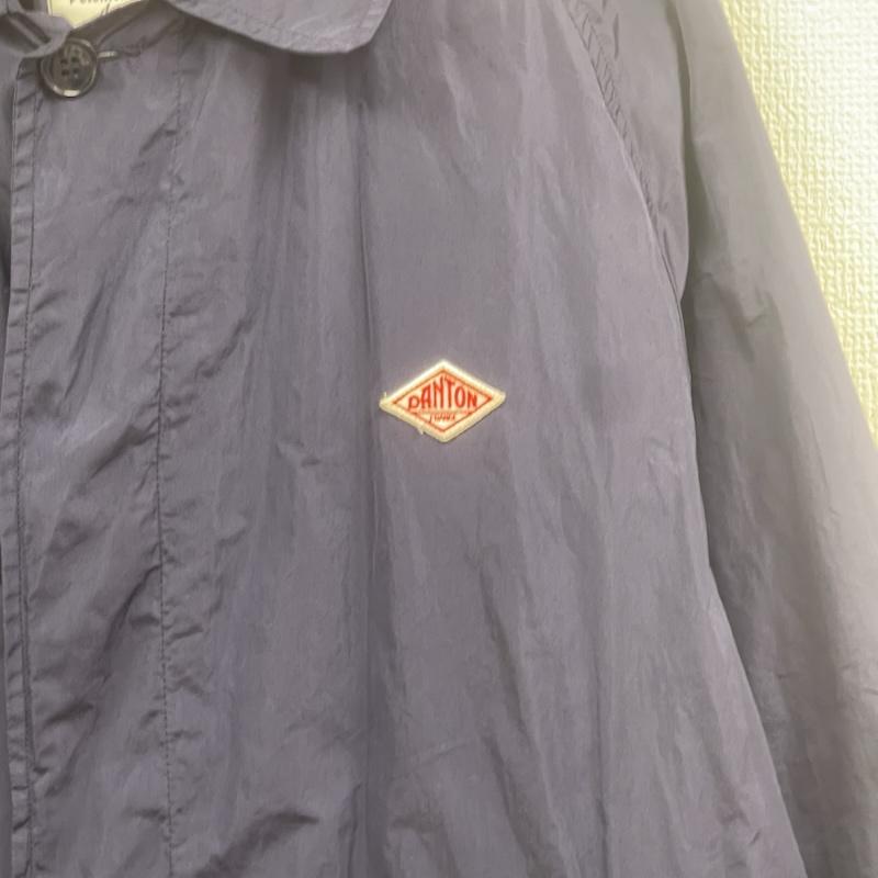 ダントン Danton コート コート一般 テンカラー コート ポリエステル ハーフ コート fa22-112-01 40 紺 / ネイビー / navy メンズ USED 古着 中古 50168151