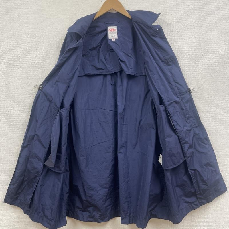 ダントン Danton コート コート一般 テンカラー コート ポリエステル ハーフ コート fa22-112-01 40 紺 / ネイビー / navy メンズ USED 古着 中古 50168151