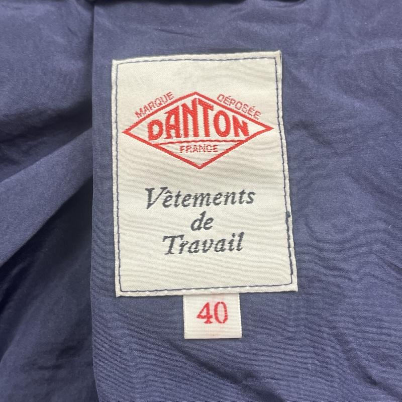 ダントン Danton コート コート一般 テンカラー コート ポリエステル ハーフ コート fa22-112-01 40 紺 / ネイビー / navy メンズ USED 古着 中古 50168151