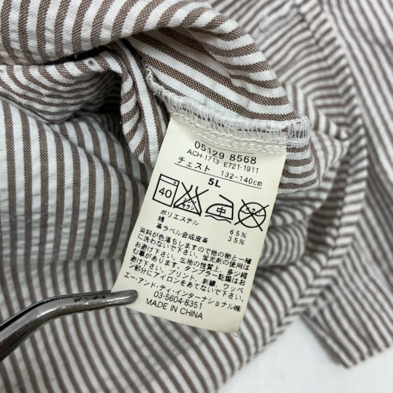 カーハート Carhartt シャツ、ブラウス 半袖 ストライプ シアサッカー フラップポケット スナップ ボタン シャツ ビッグサイズ 4XL - メンズ USED 古着 中古 50168154