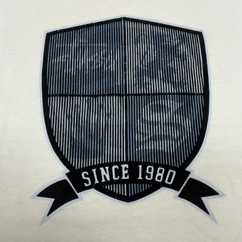 ステューシー STUSSY Tシャツ 半袖 90s OLD ARCHIVE USA製 紺タグ シングルステッチ モザイク エンブレム Tシャツ S メンズ USED 古着 中古 50168161
