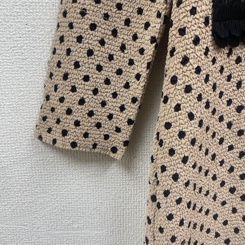古着 USED ワンピース ロングスカート Liebe ドット柄 フリル デザイン ロング カーディガン ワンピース 42 ベージュ / ベージュ / beige レディース USED 古着 中古 50168162