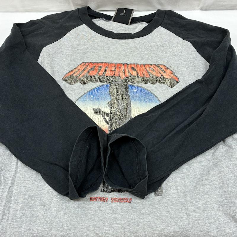 ヒステリックグラマー HYSTERIC GLAMOUR Tシャツ 七分袖 00s OLD ARCHIVE 7分袖 ラグラン スリーブ Tシャツ Y2K アーカイブ L メンズ USED 古着 中古 50168164