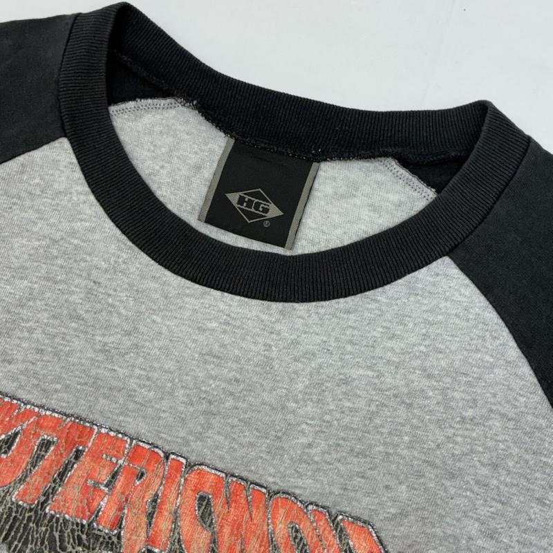 ヒステリックグラマー HYSTERIC GLAMOUR Tシャツ 七分袖 00s OLD ARCHIVE 7分袖 ラグラン スリーブ Tシャツ Y2K アーカイブ L メンズ USED 古着 中古 50168164
