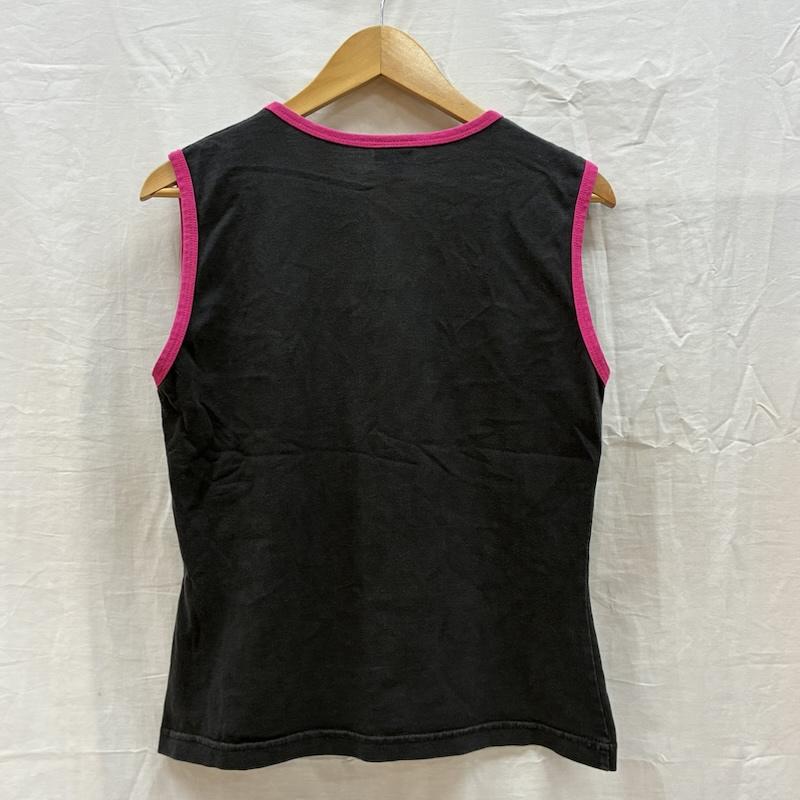 古着 USED タンクトップ タンクトップ HARD ROCK CAFE ハードロックカフェ トリム ノースリーブ カットソー Y2K M レディース USED 古着 中古 50168165