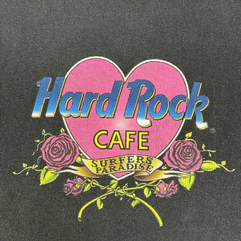 古着 USED タンクトップ タンクトップ HARD ROCK CAFE ハードロックカフェ トリム ノースリーブ カットソー Y2K M レディース USED 古着 中古 50168165