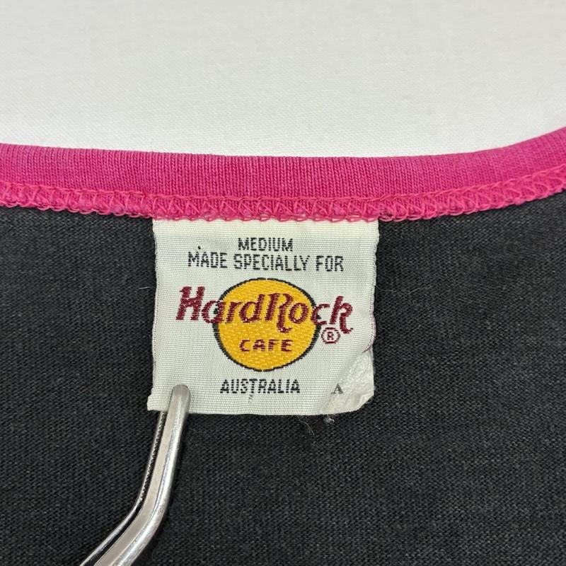 古着 USED タンクトップ タンクトップ HARD ROCK CAFE ハードロックカフェ トリム ノースリーブ カットソー Y2K M レディース USED 古着 中古 50168165