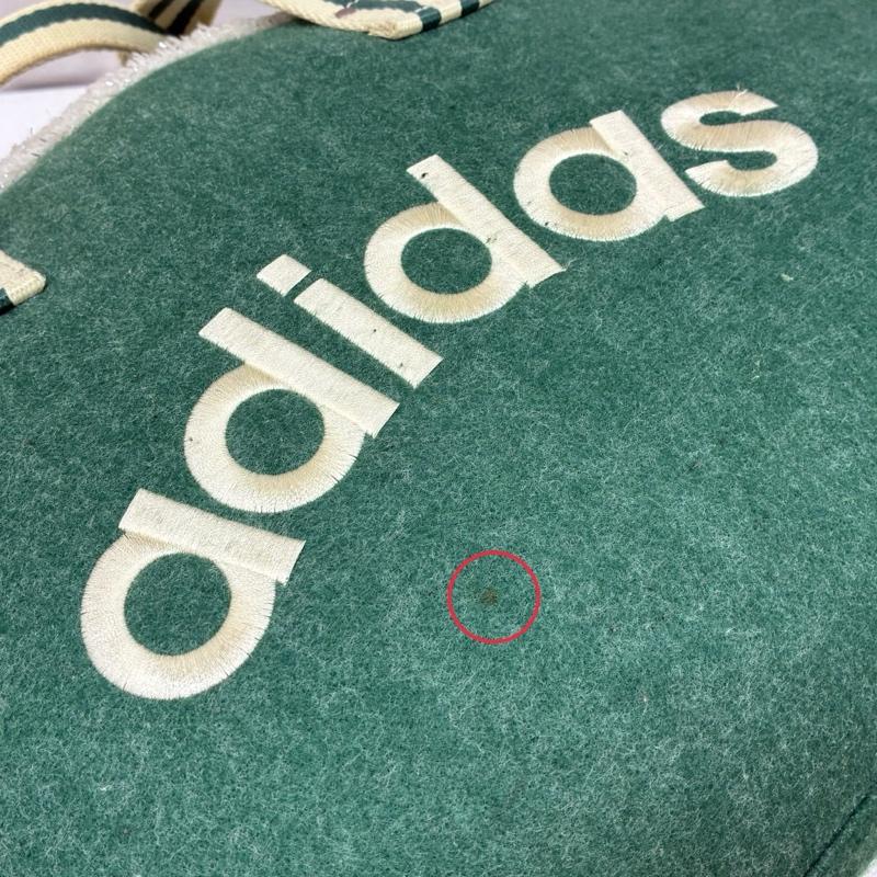 アディダス adidas ボストンバッグ ボストンバッグ 00s オールド フェルト生地 ラメ糸 フリンジ パイピング ボストンバッグ Y2K - レディース USED 古着 中古 50168169