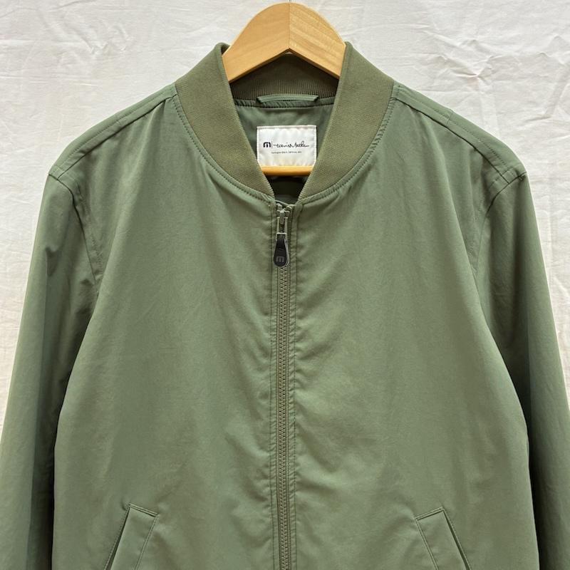 古着 USED ジャケット、上着 ジャンパー、ブルゾン TRAVISMATHEW トラヴィスマシュー 切替 ナイロン ボンバー ジャケット ゴルフ ウェア XL メンズ USED 古着 中古 50168173
